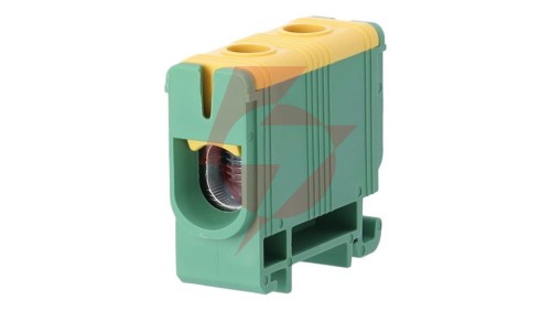 Złączka szynowa zgx 1x35 mm2 żółto - zielona GEP-00044