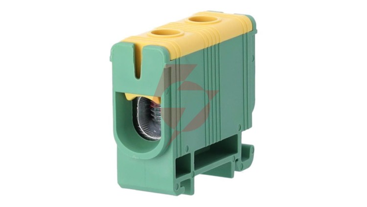 Złączka szynowa zgx 1x35 mm2 żółto - zielona GEP-00044