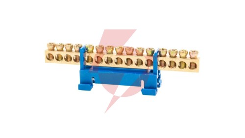 Listwa zaciskowa 15X16 mm2-niebieska GEP-00037