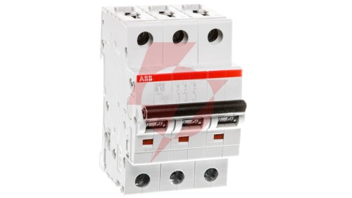 Wyłącznik nadprądowy 3P B 10A 6kA AC S203-B10 2CDS253001R0105