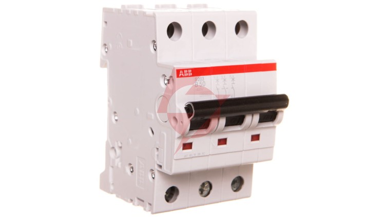 Wyłącznik nadprądowy 3P B 50A 6kA AC S203-B50 2CDS253001R0505