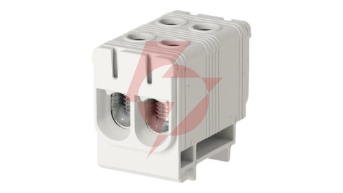 Złączka szynowa zgx 2x50 szara GEP-00051