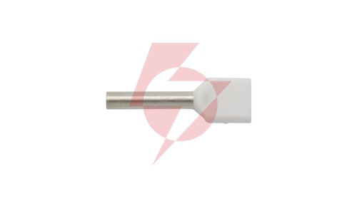 Końcówka tulejkowa izolowana HI 2 x0,75/10 biała E08KH-02020100401 (500szt.)