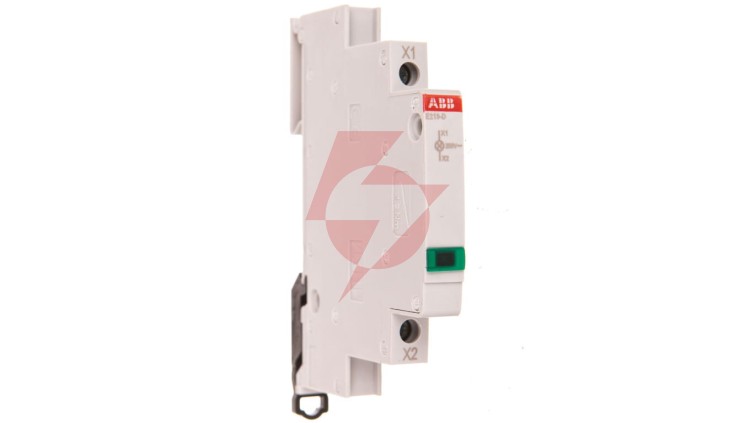 Lampka modułowa 1-fazowa zielona 115-250V AC E219-D 2CCA703402R0001