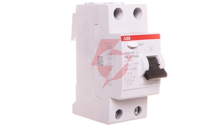Wyłącznik różnicowo-prądowy 2P 40A 30mA AC FH202 AC-40/0,03 2CSF202002R1400