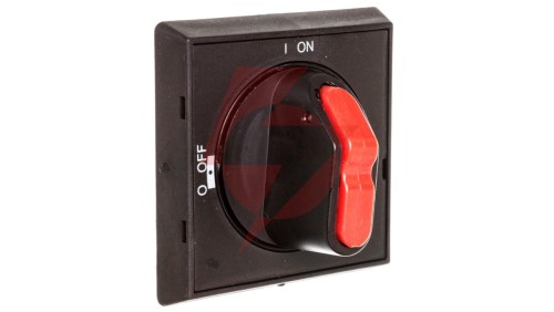 Pokrętło pośrednie czarne IP65 z blokadą do OT16-125F OHBS2AJ1 1SCA105215R1001