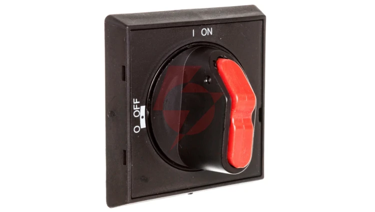Pokrętło pośrednie czarne IP65 z blokadą do OT16-125F OHBS2AJ1 1SCA105215R1001