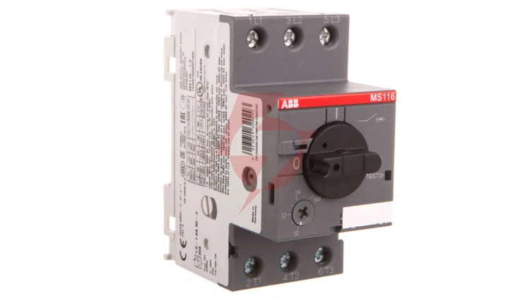 Wyłącznik silnikowy 3P 0,55kW 1-1,6A MS116-1.6 1SAM250000R1006