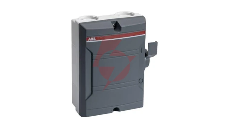 Rozłącznik bezpieczeństwa izolacyjny 40A 3P w obudowie IP65 BW340TPN 2CMA142408R1000