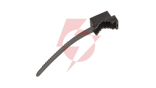 Uchwyt paskowy 12mm 80mm czarny UV UP-30 12.12 /100szt./