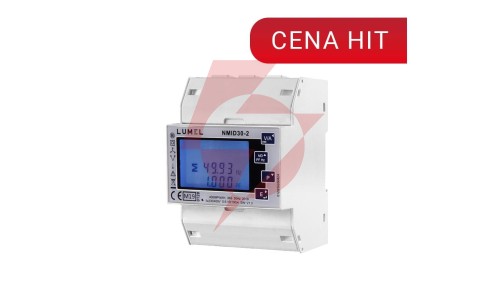 Miernik energii sieci 1- i 3-faz. z certyfikatem MID 100A NMID30-2