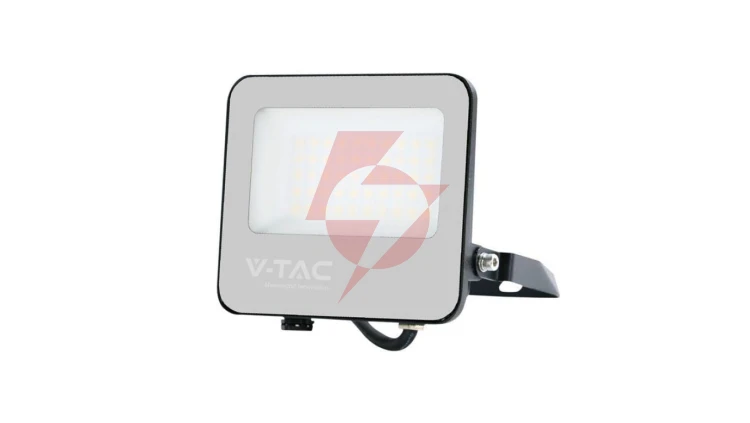 Projektor LED 30W 5550lm 6500K 185LM/W IP65 Czarny 5 Lat Gwarancji 9891-5