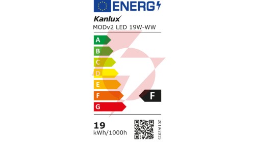 Moduł LED MODv2 19W-WW 2000lm 3000K barwa ciepła 230V 29302