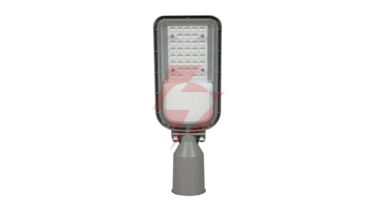 Oprawa Uliczna LED 30W 4050lm 4000K IP65 Szara 5 Lat Gwarancji Regulowany uchwyt 23831