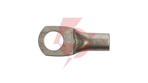 Końcówka oczkowa rurowa 16/M8 miedź cynowana KC16F8