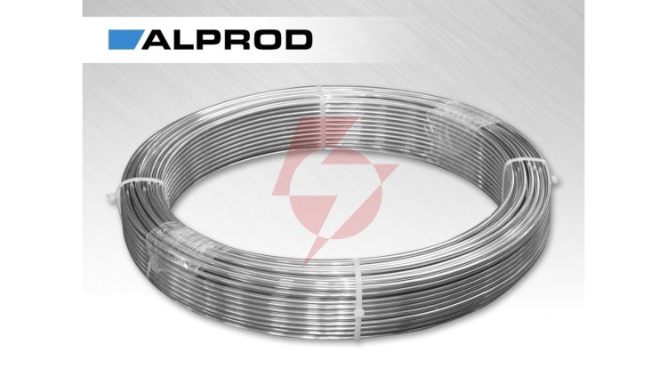 Drut aluminiowy fi 10 ( 20 kg - ok 94 mb) stop AlMgSi DRA 10/20