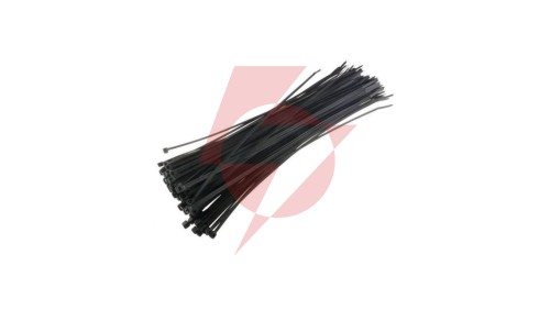 Opaski zaciskowe 140x3.6mm do kabli czarne ISWT-14235-BK /100szt./