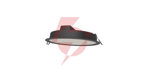 Oprawa LED DOWNLIGHT IP44 DN 190 18W 2070lm 4000K 840 czarny 3 LATA GWARANCJI 4099854561726