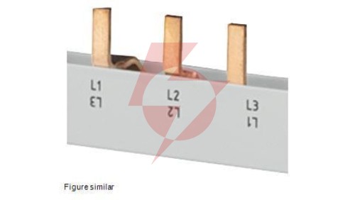 Szyna łączeniowa grzebieniowa 10qmm 3x1-faz.+HS długość 1016mm 5ST3744