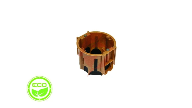 Puszka podtynkowa ProDuo ECO, głęboka 60mm, fi68, łączeniowa, z wkrętami, wiatroszczelna, WPC, IP30 /A.0091WPC/