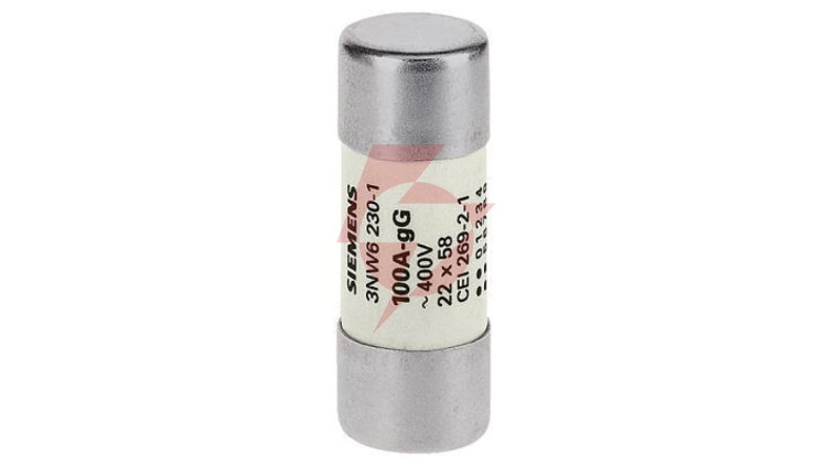 Wkładka bezpiecznikowa cylindryczna gG NFC 22x58mm 690V AC 32A bez wskaźnika 3NW6212-1