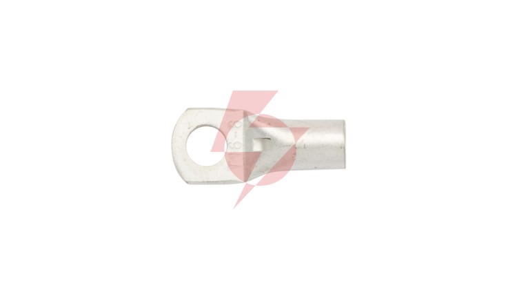 Końcówka oczkowa rurowa 16/M6 miedź cynowana KC16F6
