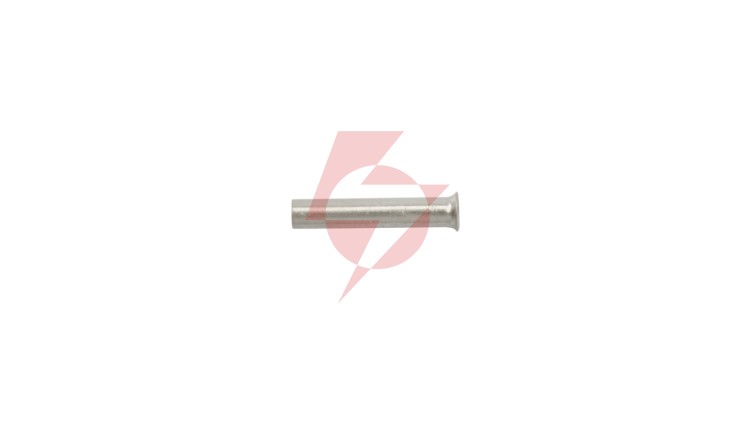 Końcówka tulejkowa T 1mm2/10mm cynowana T1L10 /100szt./