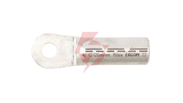 Końcówka oczkowa aluminiowa szczelna KRA 120/12 E12KA-01010102500