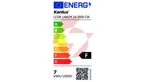 Wąż świetlny LCOB 14W/M 24 IP00-CW 1540lm/m 6500K rolka 5mb Ra90 5 lat Gwarancji 39412