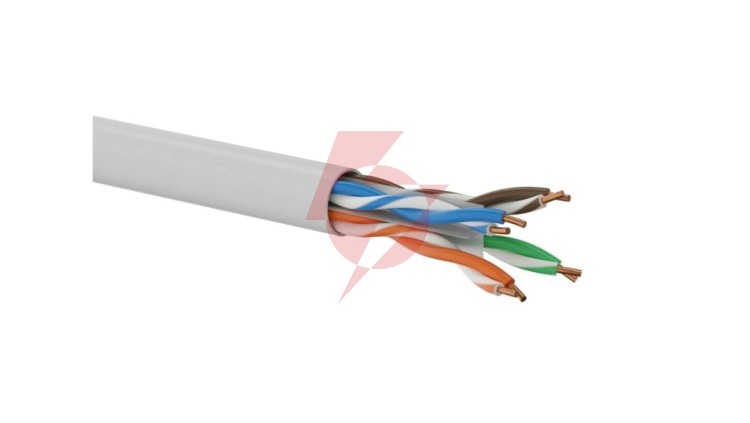 Kabel teleinformatyczny U/UTP kat.6A LSOH Dca (10Gb/s) szary Q-LANTEC /500m/