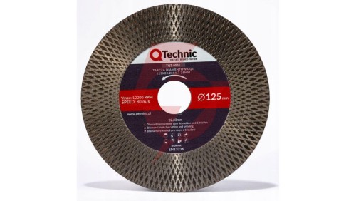 Tarcza diamentowa 125x22,23x1,7 25mm TQT-0001