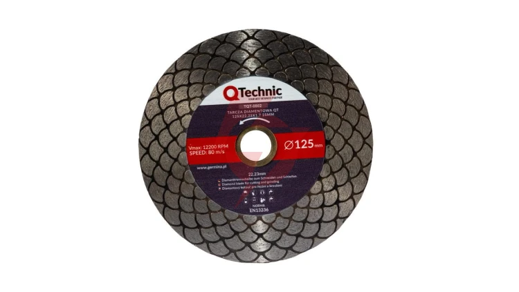 Tarcza diamentowa 125x22,23x1,7 25mm GE TQT-0002