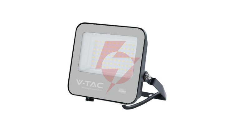 Projektor LED 50W 5740lm 4000K Dioda CREE 115LM/W IP65 Czarny 6 Lat Gwarancji 232166