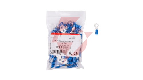 Końcówka oczkowa izolowana 1,5-2,5mm2/M5 EM00225 (100szt.)