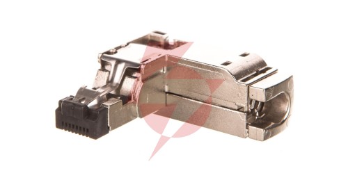 Wtyczka RJ45 kat.5 kątowa 90 stopni w obudowie metalowej 6GK1901-1BB20-2AE0