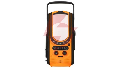 EXTRALINK RADIO AWARYJNE SOLARNE Z KORBKĄ DYNAMO POWERBANK 6000MAH Z LATARKĄ SOS EX.31254