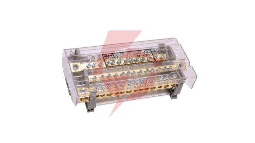 Blok dystrybucyjno-rozdzielczy Moblock 4P 160A-14 1x50 + 4x35 + 9x16mm² MAB4163A18