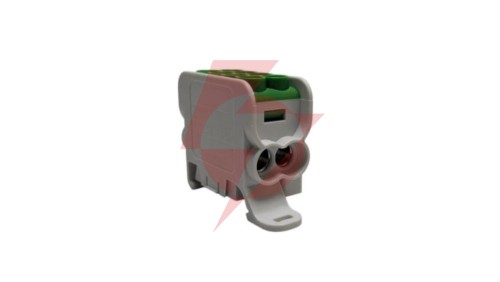 Blok dystrybucyjny - rozdzielczy HLAK25 1P zielony 2xAl/Cu 25mm²+16mm² 1000VAC/1500VDC MAG1251G00