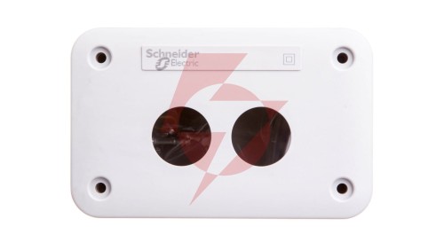 Obudowa kasety 2-otworowa 22mm szara IP54 XALE2