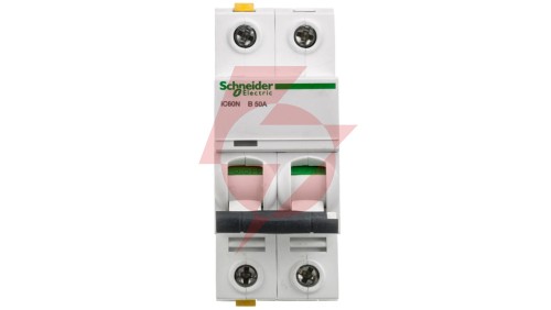 Wyłącznik nadprądowy 2P B 50A 6kA AC iC60N-B50-2 Acti9 A9F03250