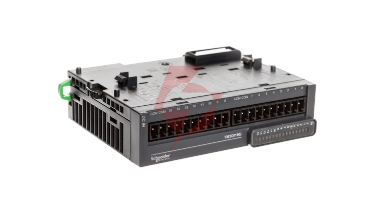 Moduł 16-wejść Modicon zaciski sprężynowe 24V DC TM3 TM3DI16G