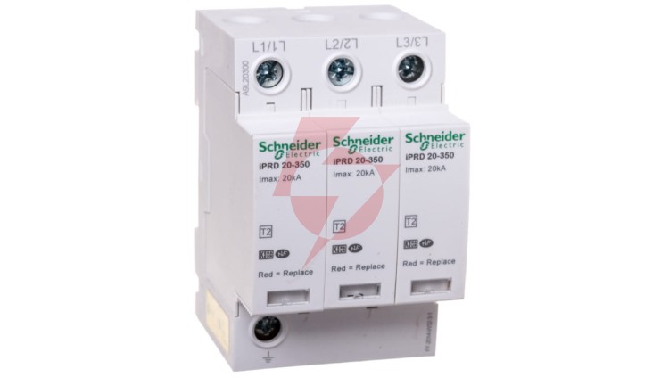 Ogranicznik przepięć Typ T2 3P 20kA 1,1kV 350V iPRD-20-20kA-350V-3P A9L20300