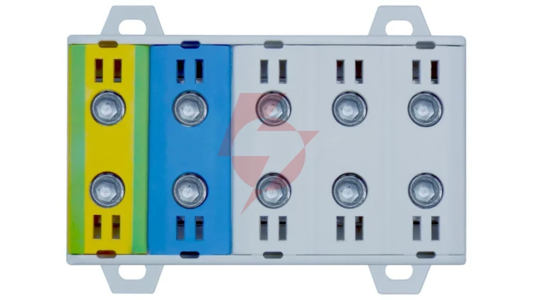 Listwa zaciskowa pięciopolowa 5x50 mm2 (3P+N+PE ) GEP-00108