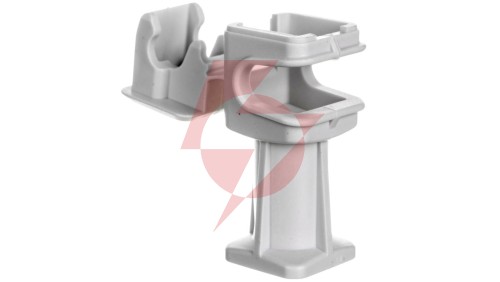 Wspornik DEHNsnap wys. 36 mm M8 tworzywo szary 204004
