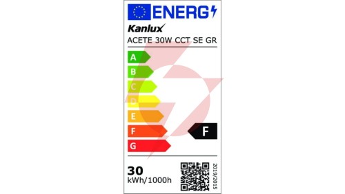 Projektor z czujnikiem ruchu ACETE 30W CCT SE GR 2400lm(WW)/3240lm(NW)/2910lm(CW) 3000K/4000K/6500K IP44 szary 38497