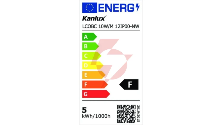 Taśma LED 12V LCOBC 10W/M 12IP00-NW 1000m/m 4000K Ra90 rolka 50mb 3 lata Gwarancji 38904