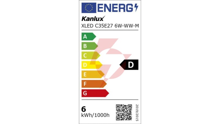 Żarówka LED E27 XLED C35E27 6W-WW-M 810lm 2700K barwa ciepła 29646