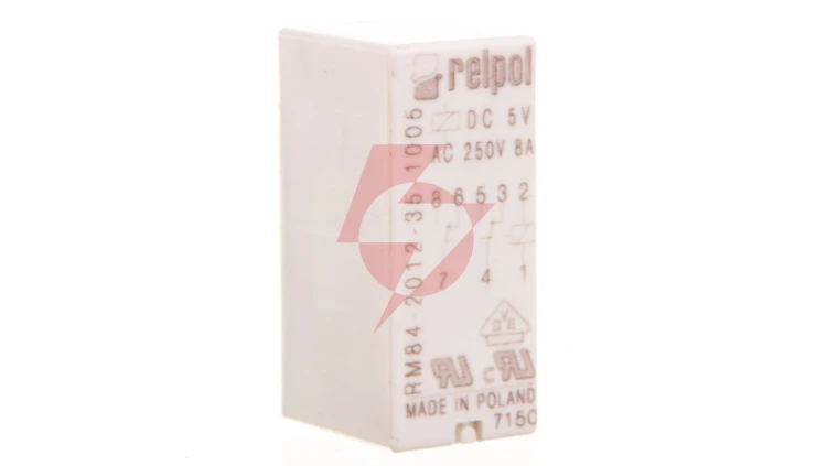 Przekaźnik miniaturowy 2P 8A 5V DC PCB AgNi RM84-2012-35-1005 600332
