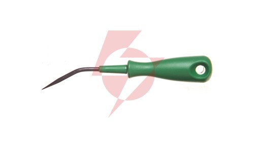 Przyrząd montażowy z izolowanym trzpieniem klinga (2,5x 0,4mm) konstrukcja kątowa 210-648
