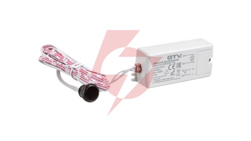 Włącznik bezdotykowy jednobiegowy do drzwi przesuwnych max. 500W AC 220-240V 50/60Hz IP20 czarny sensor AE-WBEZDB-10S